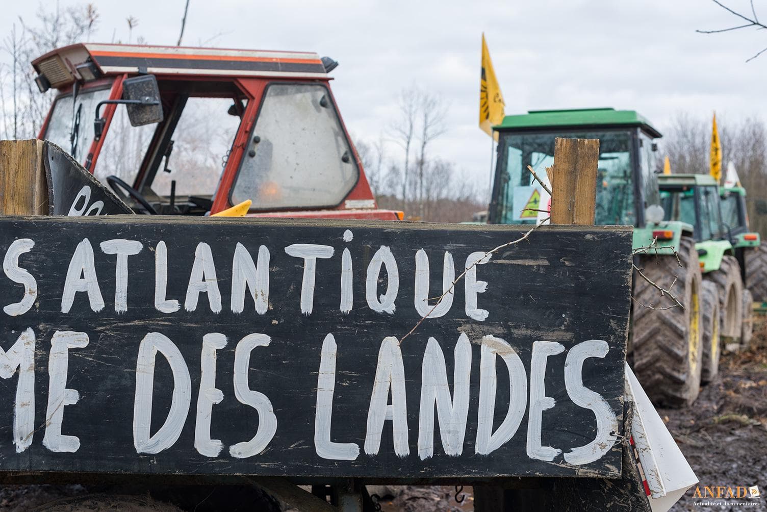 Tracteurs enchaînés