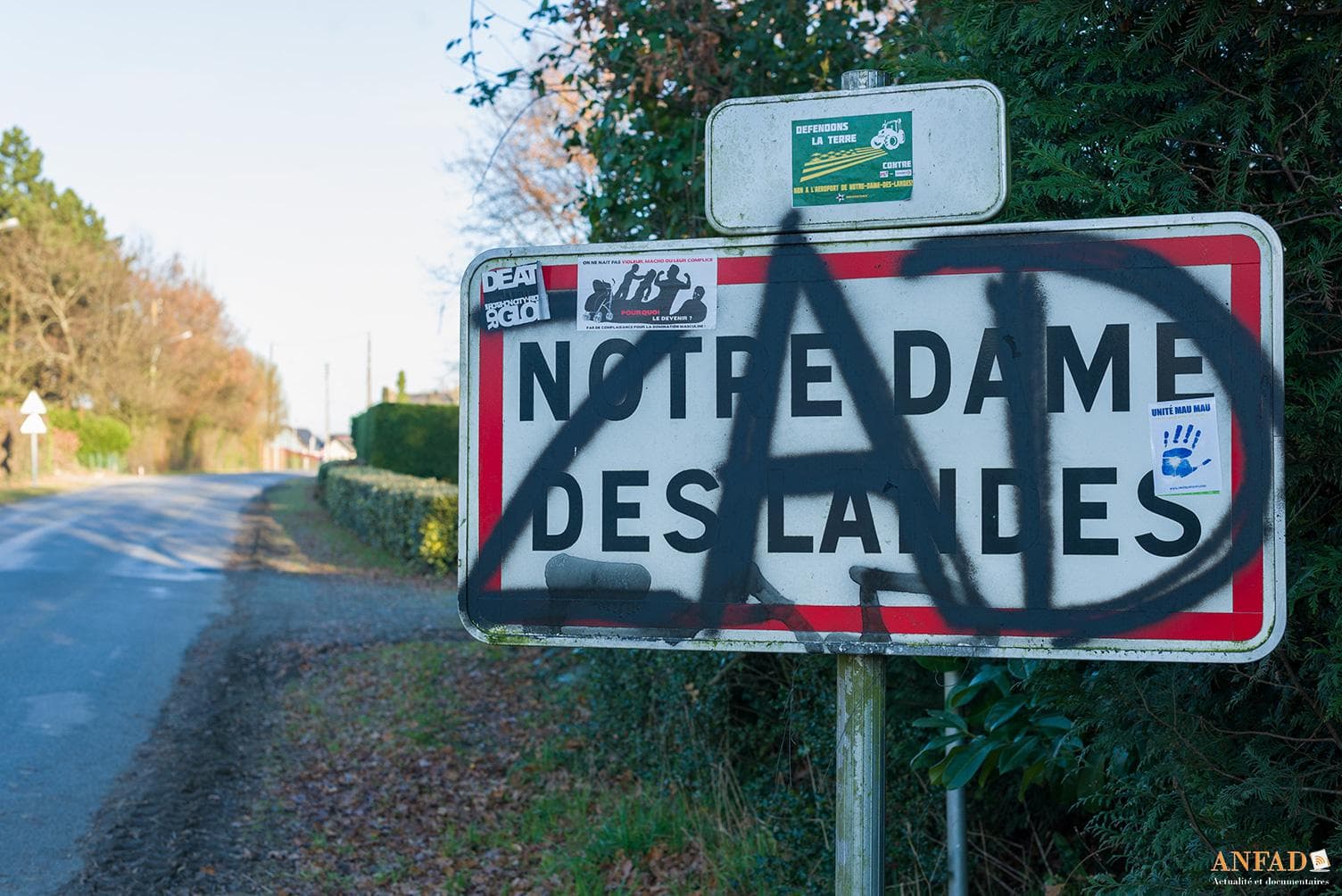 Panneau Notre-Dame des Landes