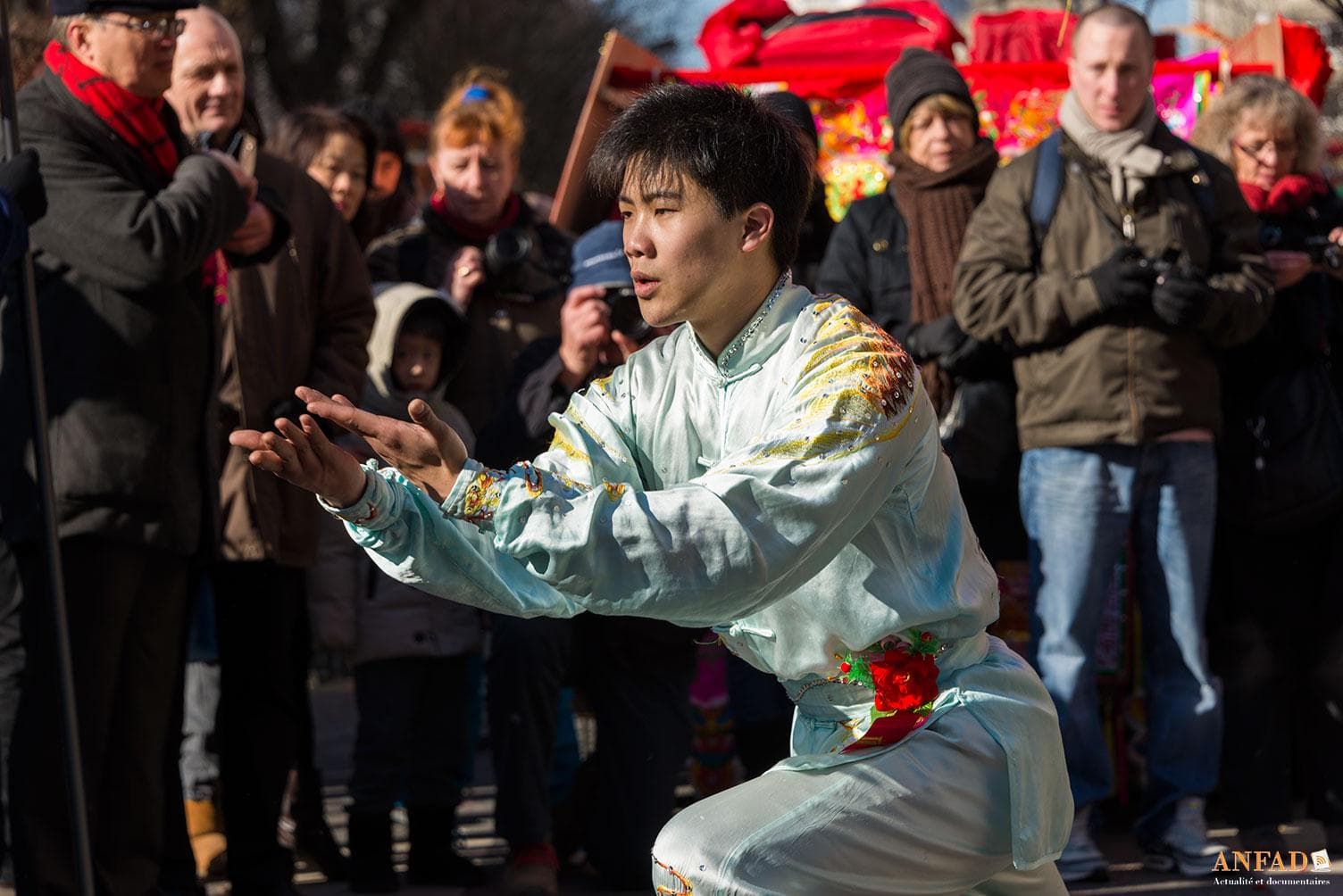 Nouvel an chinois 2013 - Démonstration d'arts martiaux dans la rue