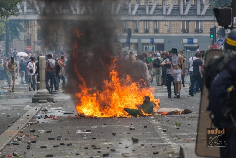 19 juillet 2014 - Manifestation pro-palestinienne